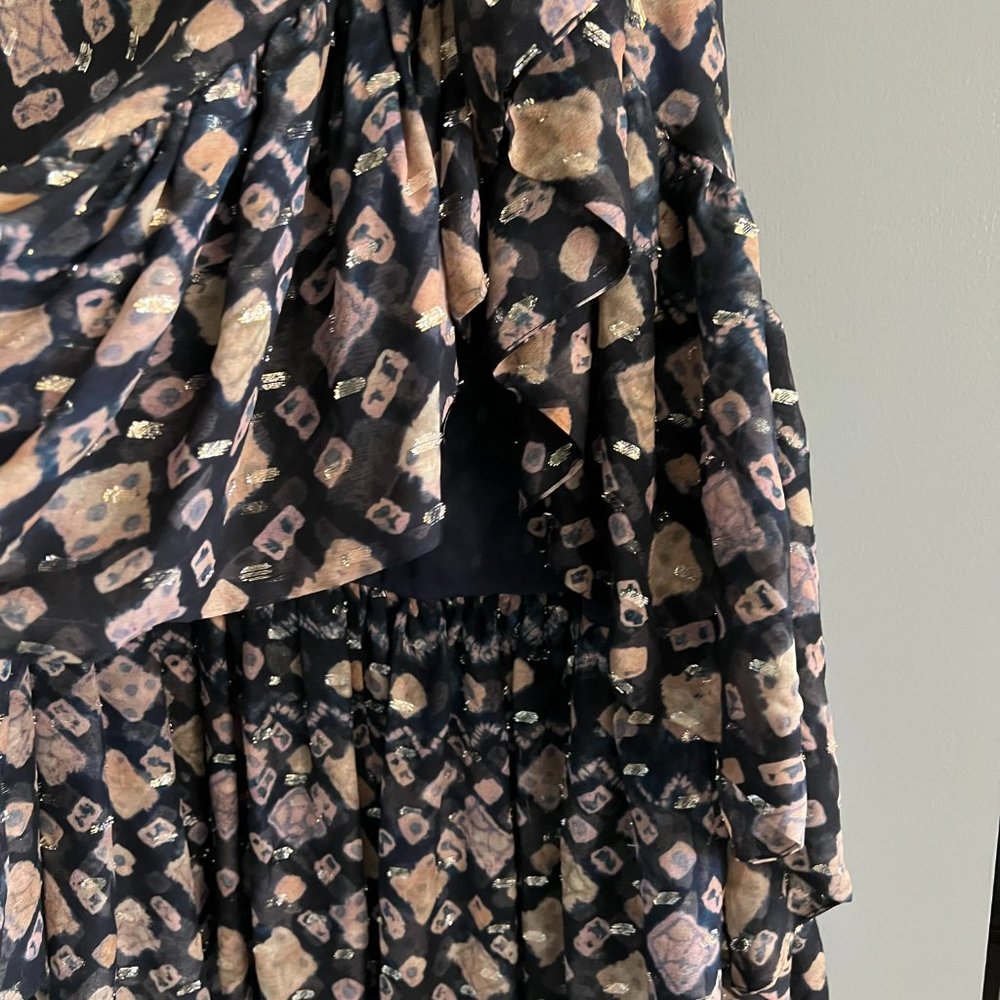 Ulla Johnson Patterned Slit Skirt - image 3